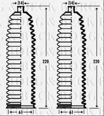 BORG & BECK bsg3338 -